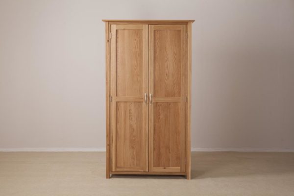 Devon Oak Double Ladies All Hanging Wardrobe
