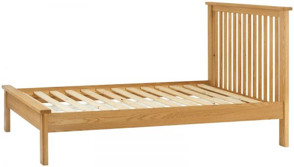 Tynedale Oak Double Bed | Wax Finish
