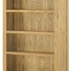 Tynedale Oak Large Bookcase | Wax Finish | Fully Assembled