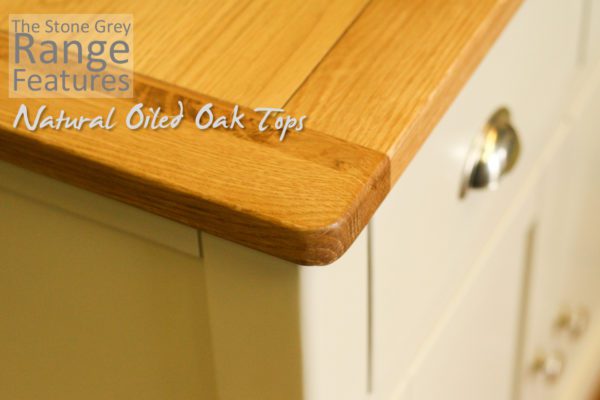 Tynedale Stone Grey Painted Coffee Table with Drawers