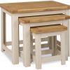 Tynedale Stone Grey Painted Nest of Tables