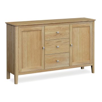 Denby Large Oak Sideboard | Fully Assembled