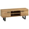 Industrial Oak TV Unit | Natural Oil Finish
