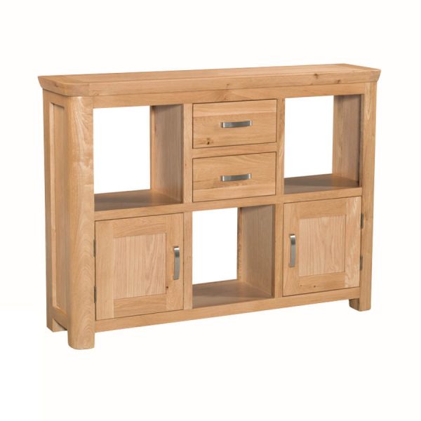 Stanhope Oak High Display Unit