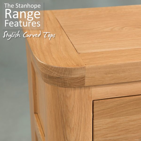 Stanhope Oak End Table With Drawer