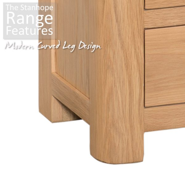 Stanhope Oak End Table With Drawer