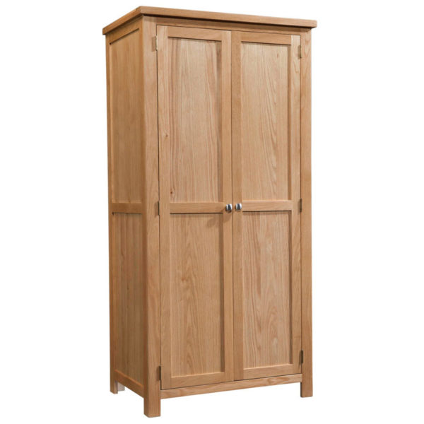 Wynyard Oak Double Wardrobe