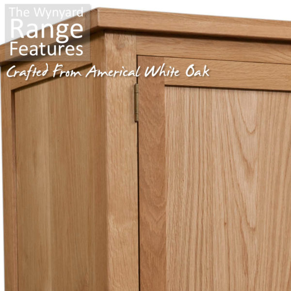 Wynyard Oak Large TV Unit | Fully Assembled | Clearance