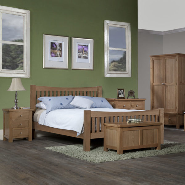 Wynyard Oak Double Wardrobe