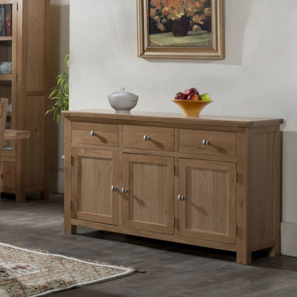 Wynyard Oak 2 Door Sideboard | Fully Assembled