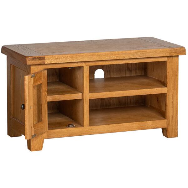 Summer Waxed Oak Small TV Unit | Fully Assembled