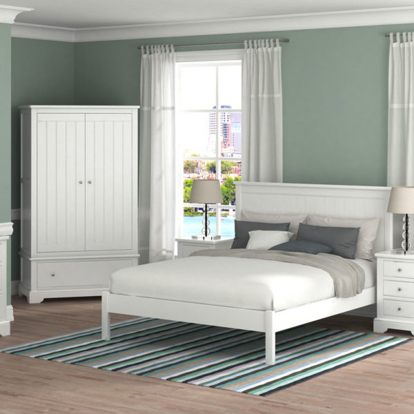 Cartmel White 2 Over 3 Chest | Fully Assembled