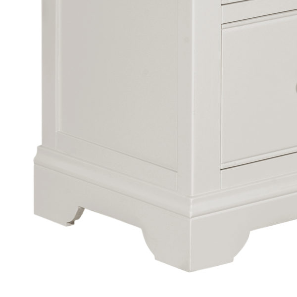 Staveley Grey 2 Over 3 Chest | Fully Assembled
