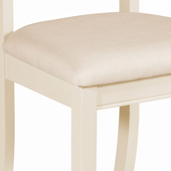 Kirkby Cobblestone Grey Bedroom Chair | Fully Assembled