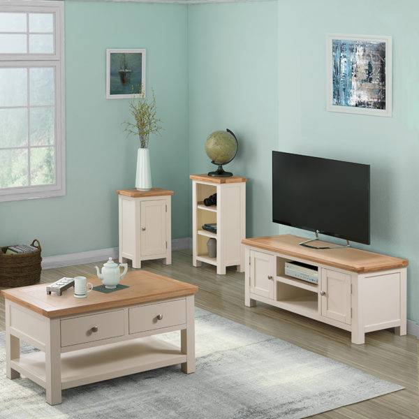 Wynyard Ivory TV Unit | Fully Assembled