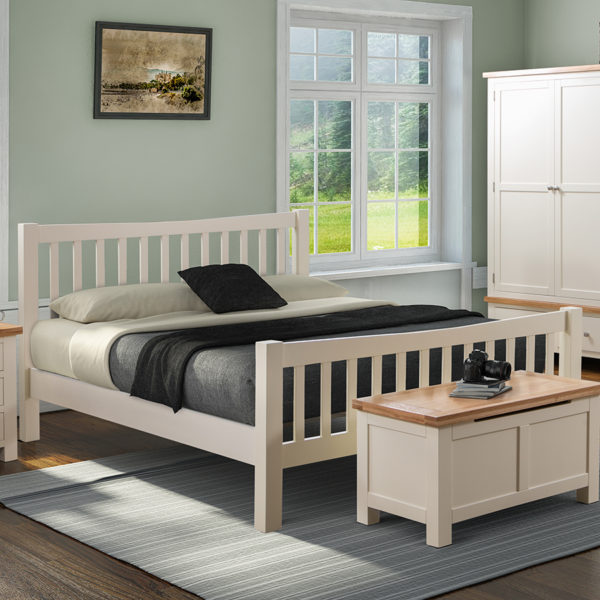 Wynyard Ivory Double Bed