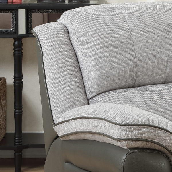 Farnham Fusion Grey Fabric Armchair Recliner