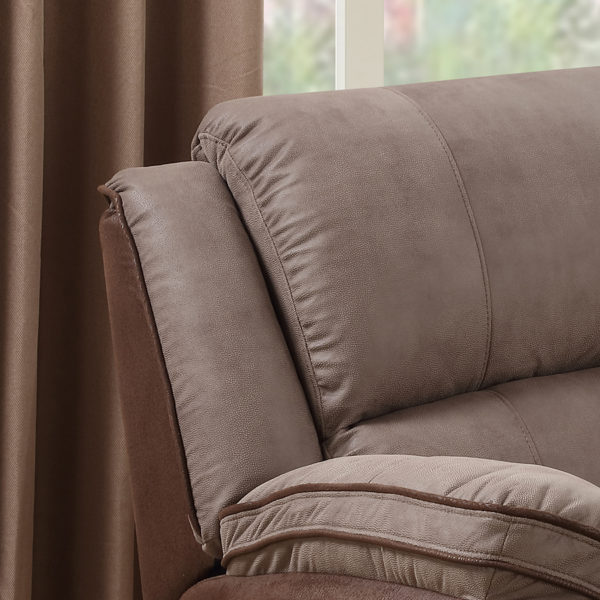 Farnham Fusion Taupe Fabric Sofa 2 Seat Recliner