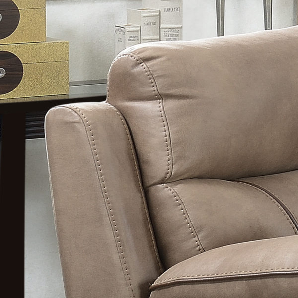 Beige Richmond Sahara Leather 2 Seat Reclining Sofa