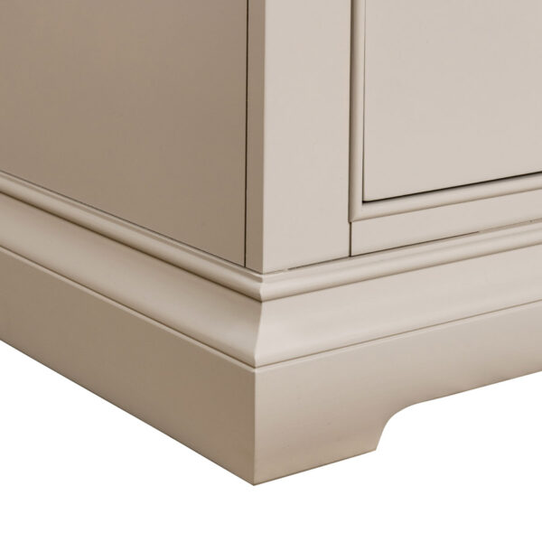 Appleby Grey Double Wardrobe With Drawer | Clearance