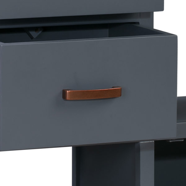 Treviso Midnight Blue High Display Unit | Fully Assembled