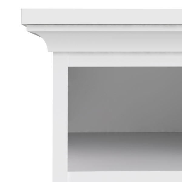 Condo Bedside 2 Drawers | White | Self Assembly