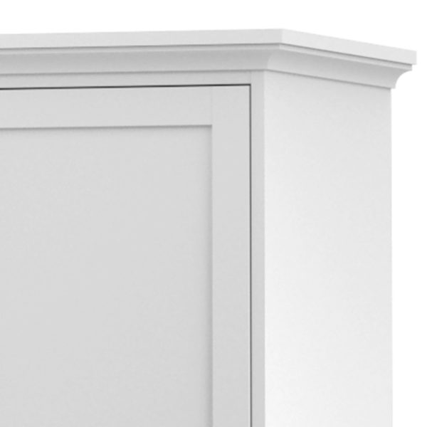 Condo Wardrobe with 3 Doors | White