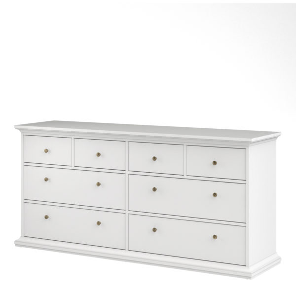 Condo Chest of 8 Drawers | White | Self Assembly