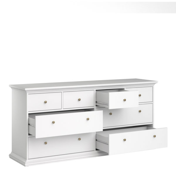 Condo Chest of 8 Drawers | White | Self Assembly