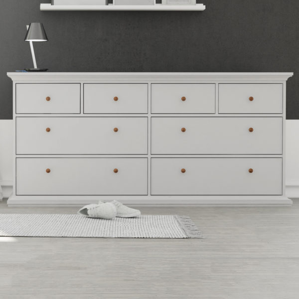 Condo Chest of 8 Drawers | White | Self Assembly