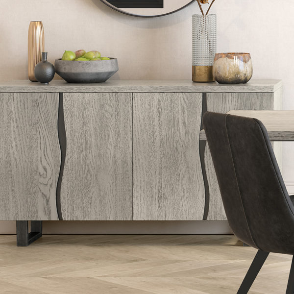 Rockcliffe Corner TV Unit | Grey