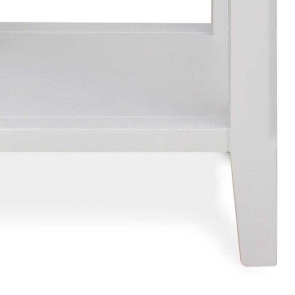 Callerton Grey One Drawer Lamp Table