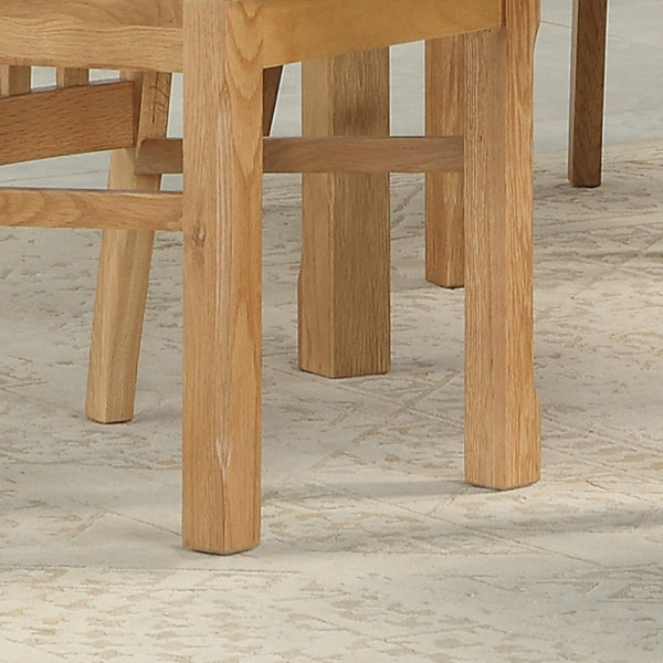 Kendal Oak Extending Dining Set with 4 Chairs | 120 - 150cm | Clearance