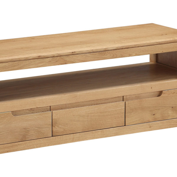 Dunmore Oak Large TV Unit