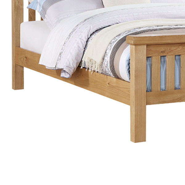 Newbridge Light Oak 4ft6" High Double Bed