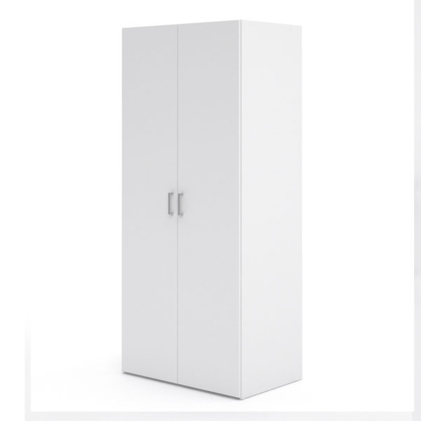 Edinburgh Wardrobe with 2 Doors in White