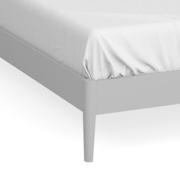 Stornoway Grey Double Bed