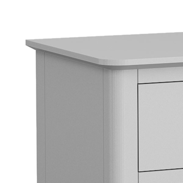 Stornoway Grey 2 Over 3 Chest | Fully Assembled