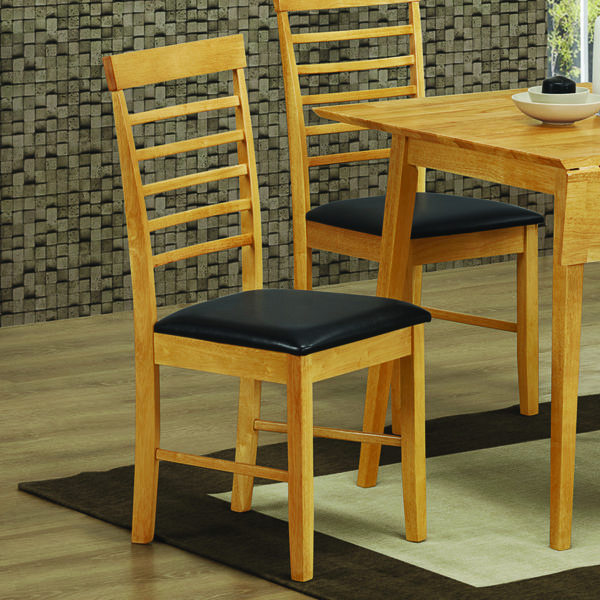 Marwood Light Oak Square Dropleaf Extending Dining Set with 4 Chairs | 61 - 91cm