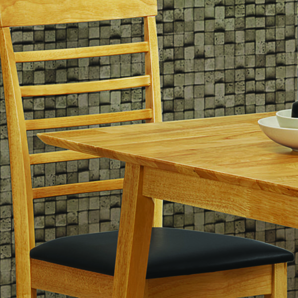 Marwood Light Oak Square Dropleaf Extending Dining Set with 4 Chairs | 61 - 91cm