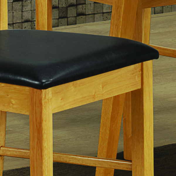 Marwood Light Oak Square Dropleaf Extending Dining Set with 4 Chairs | 61 - 91cm