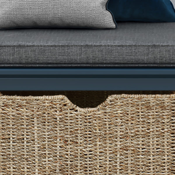 Kingsbridge Blue King Size Bed
