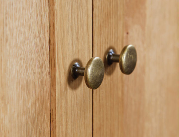 Belmont Oak Corner Cupboard