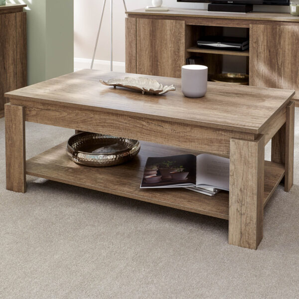 Valley Oak Coffee Table | Self Assembly
