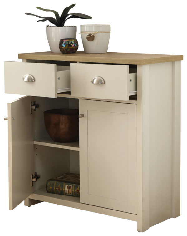 Fife Cream Compact Sideboard | Cream | Self Assembly