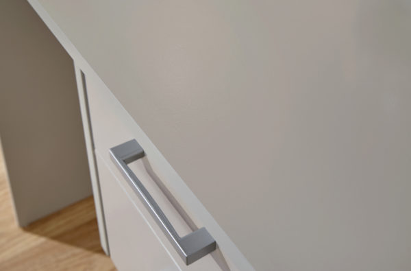 Elgin 2 Drawer Desk | Grey | Self Assembly