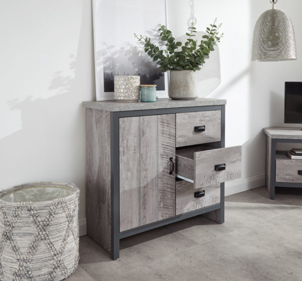 Fenway Small Sideboard | Grey | Self Assembly