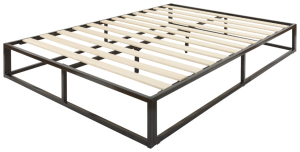 Simplicity Double Platform Bed | Black