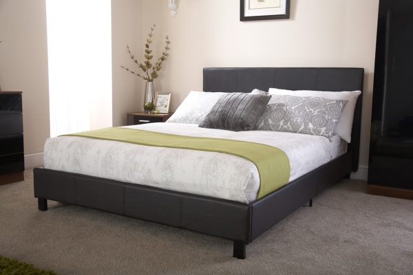 Simplicity Double Bed in A Box | Black