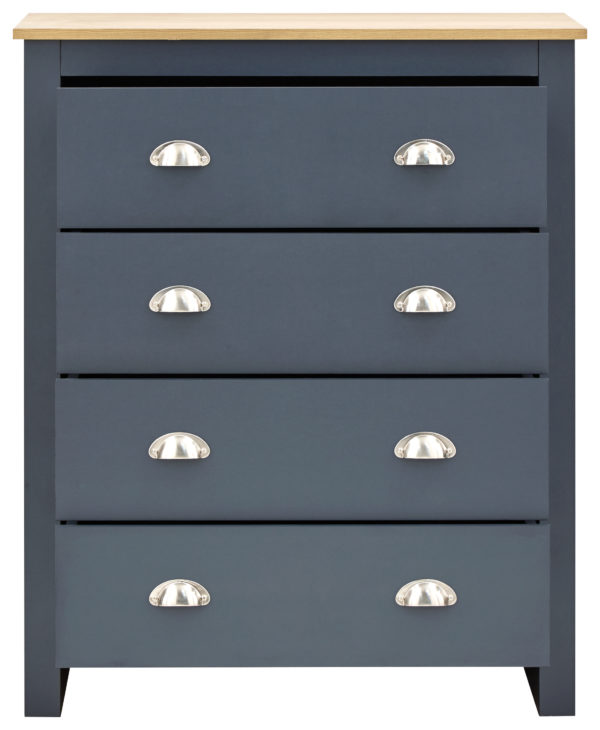 Fife Slate Blue 3 Piece Bedroom Furniture Set | Slate Blue